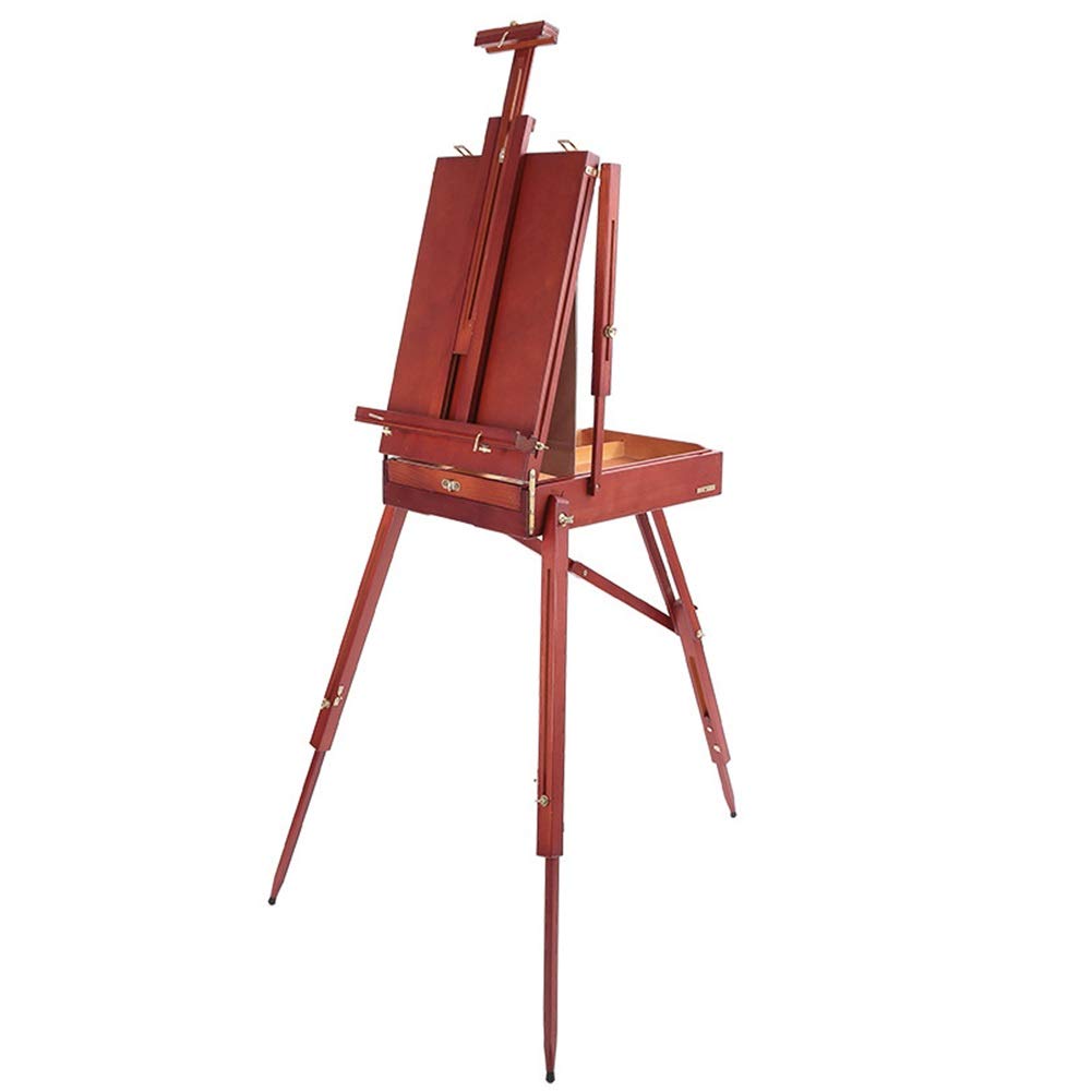 NGDFGR Easel Art Easel Tripod Stand Adjustable Artist Ing Sketching Display Exhibition Portable Folding Lightweight,