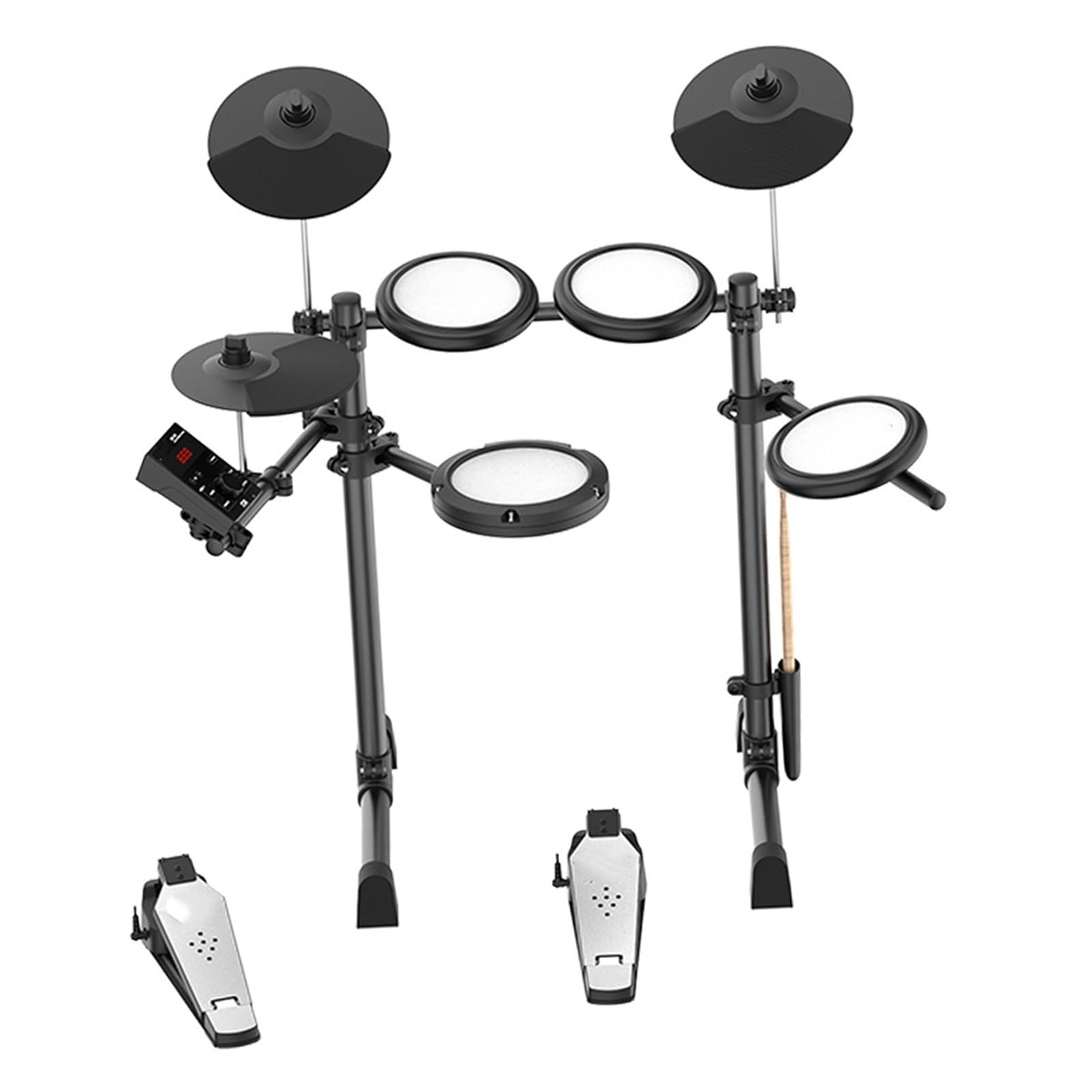 Batería Electrónica De Malla De Silicona Cinco Tambores Tres Platillos Batería Electrónica Batería Portátil Para Práctica De Adultos Tambor De Jazz baterias electronicas profesionales