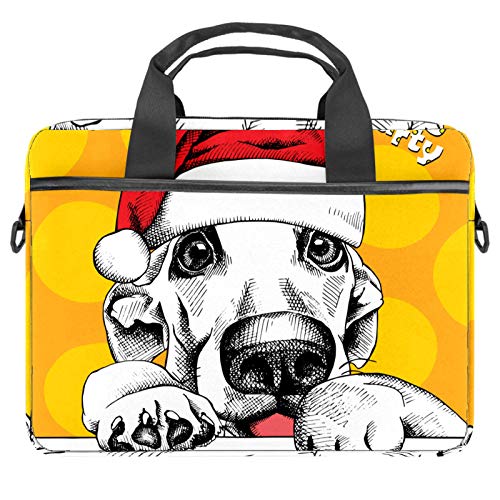 Maletín portátil 14 pulgadas de dibujo navideño para oficina
