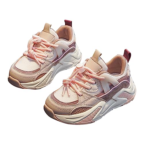 Shoes for Kids Spring and Summer New Multi Color Contrast Mesh Breathable Lightweight Anti Tennis Shoes