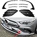 Produktbild JTAccord ABS Auto Frontschürze Lip Diffusor Splitter Spoiler Grills Body Kit für Mercedes Benz X118 C118 CLA180 CLA200 CLA220 CLA250 CLA35 AMG 2020 2021+,Car Styling Zubehör,8 Stück/Set