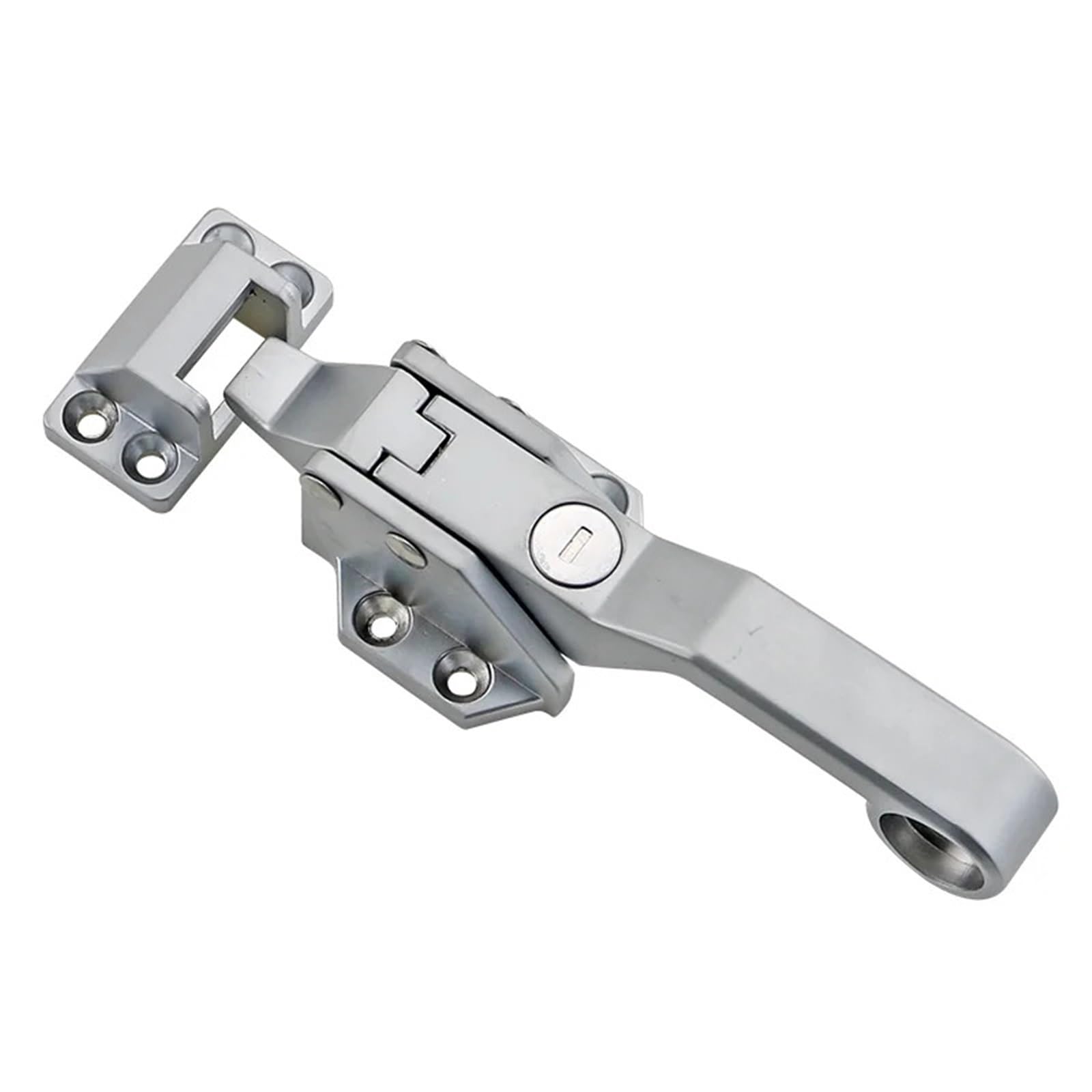 Poignée moulée de précision en alliage de Zinc, Type de liaison, for congélateur industriel, stockage au froid, étanche sous vide, avec ferme-porte de Type large, 1 pièce(No lock)