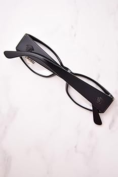 Versace Eyeglasses VE 3343 GB1 Black at Amazon Women's