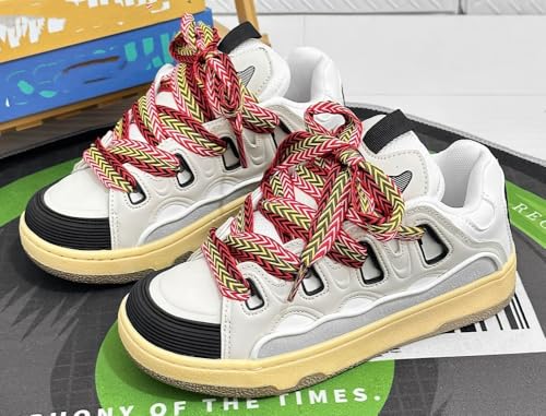 Cute Shoes Y2k Sneakers Chunky Sneakers for Women Anti-Slip Comfort Travel Outdoor Sport Unisex US 5.5-9.52