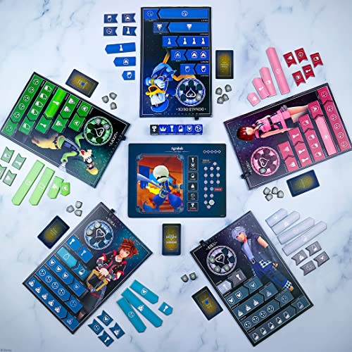 Usaopoly Kingdom Hearts Perilous Pursuit Board Game | Play As Sora, Donald, Goofy, Kairi, And Riku | Dice Game Based On Kingdom Hearts Video Game Series | Officially Licensed Disney Game #TOP3