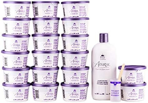 Avlon Affirm Moisture Plus Conditioning Relaxer Kit for Dry Hair & Sensitive Scalp Formula - 20 sing