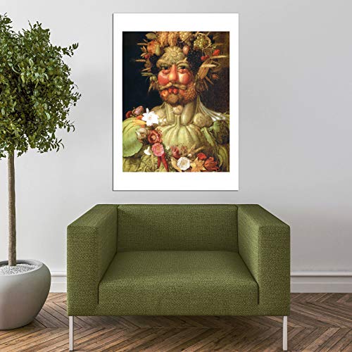 Cadre Vertumnus Arcimboldo extra large mat aux finitions de qualité