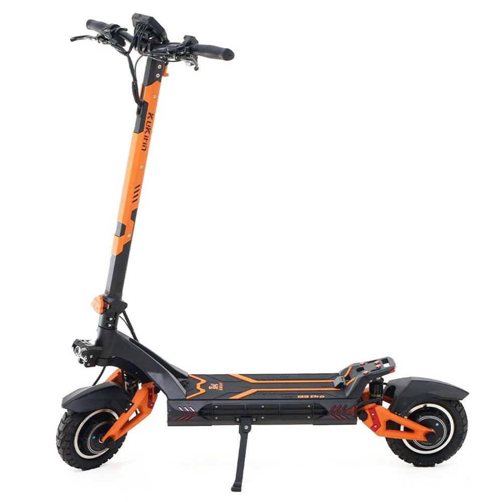 Kukirin G3 Pro Patinete eléctrico Todoterreno con 2 Motores de 1200 W, batería de 23,2 Ah, autonomía máxima de 80 km, Patinete eléctrico para Adultos