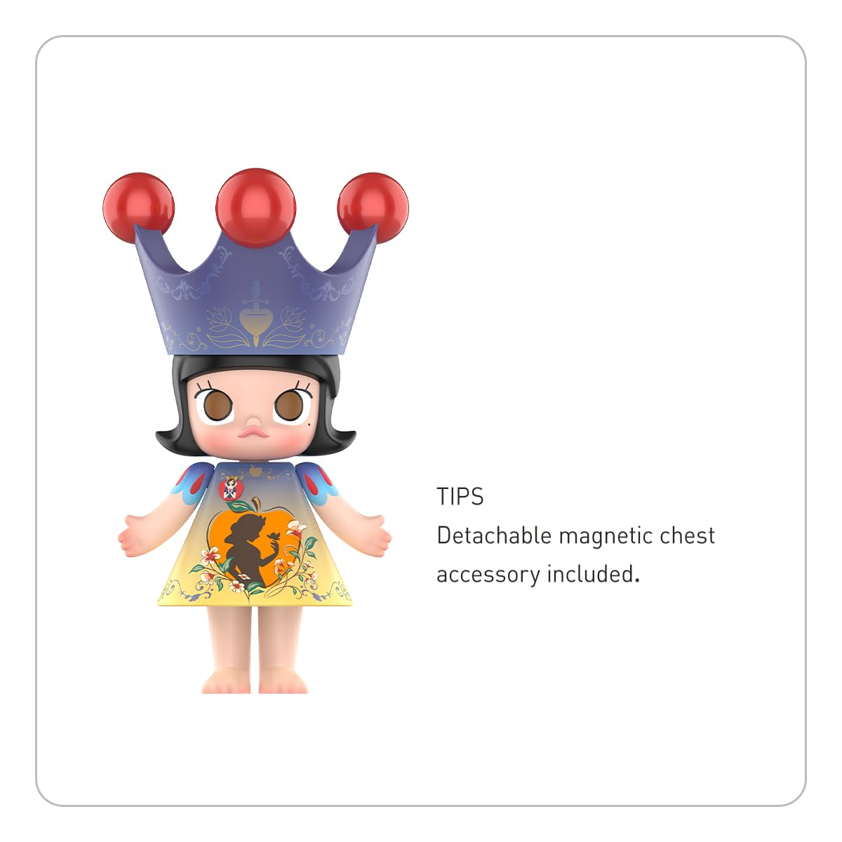 POP MART MEGA ROYAL MOLLY 400% Snow White Figure 1PC Articulated POP MART MEGA ROYAL MOLLY 400% Snow White Figure 1PC Articulated