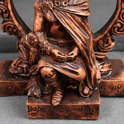 Estatua Lugh Dios Sol Celta 6.5 Pulgadas miniatura 7