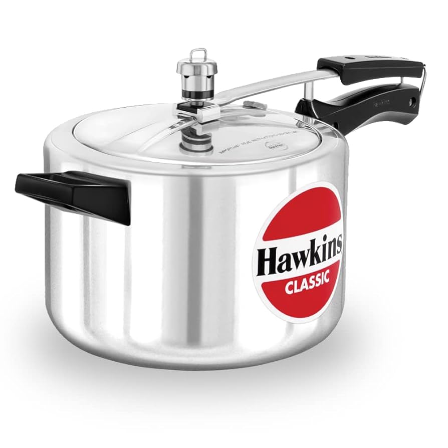 Hawkins 圧力鍋 5L Presser Cooker ホーキンス Amazon.com: Hawkins Aluminium 5 Litre Classic Pressure