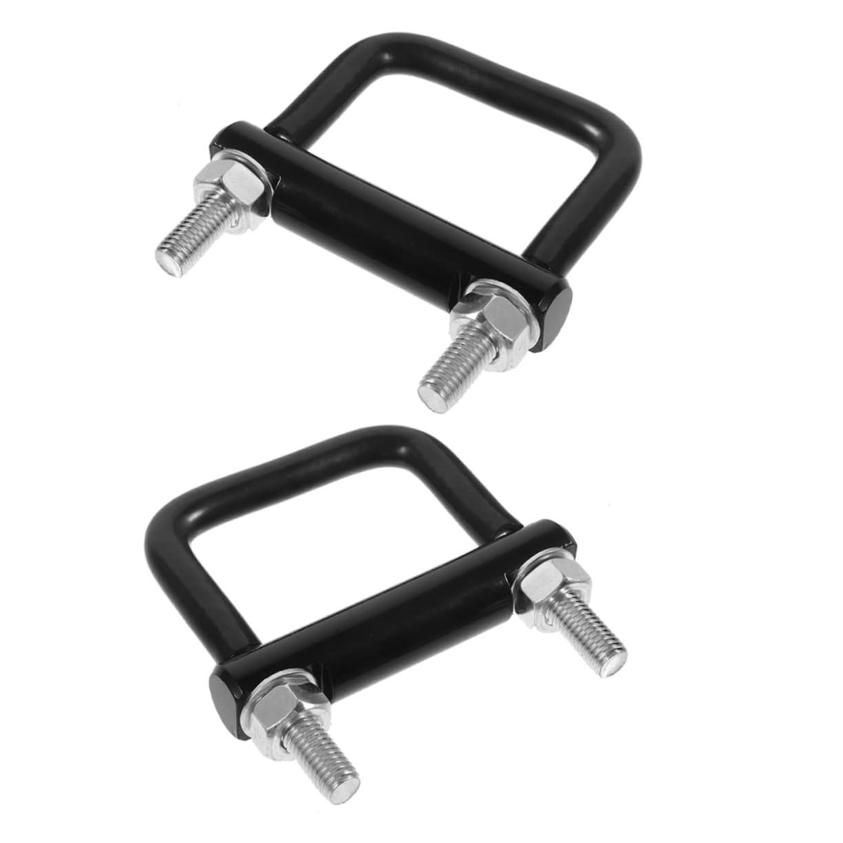 2piezas Grillete De Remolque Negro De Abrazadera Resistente Fijación Segura Para Enganche De Remolque Antibalanceo Unidades