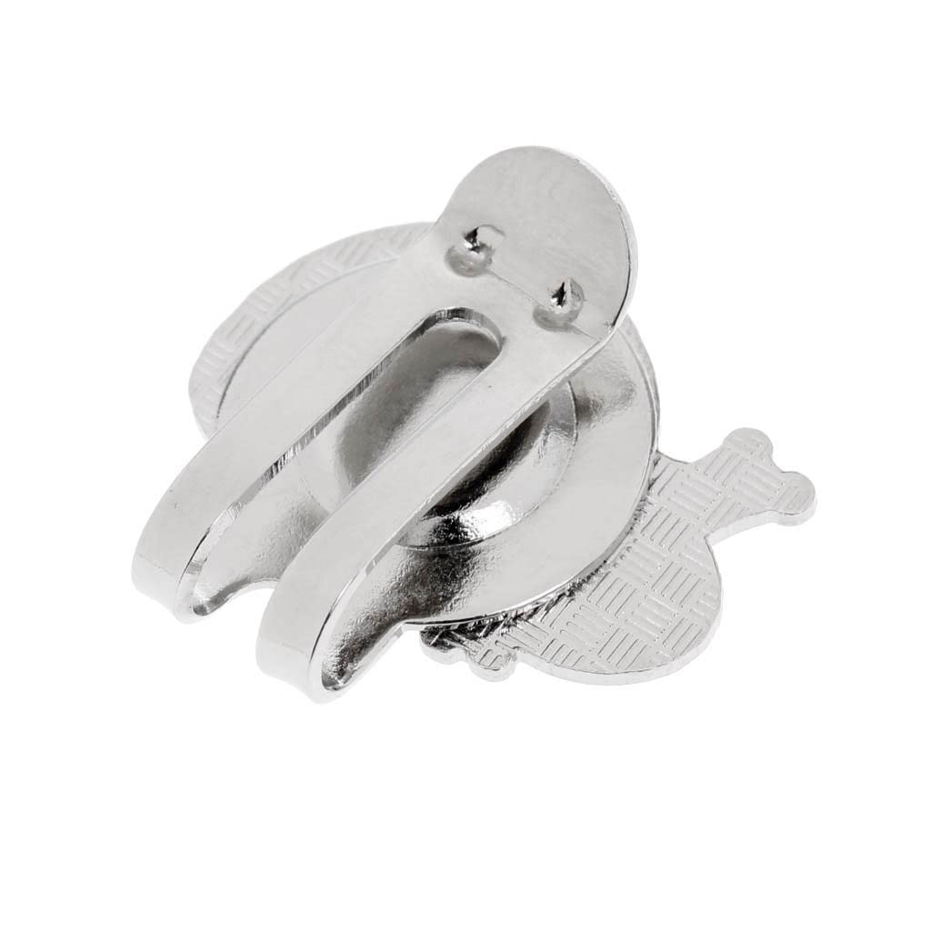 Set di 3 Segnapalline da Golf a Forma di Animali da Attaccare a Cappellino O Berretto (2 X 2,5 Cm).