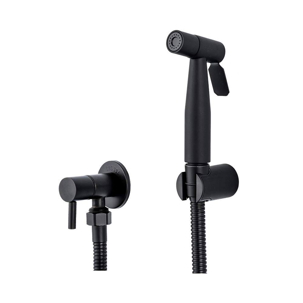 Pulvérisateur de douche en acier inoxydable BlackSprayer mural froid pour salle de bains