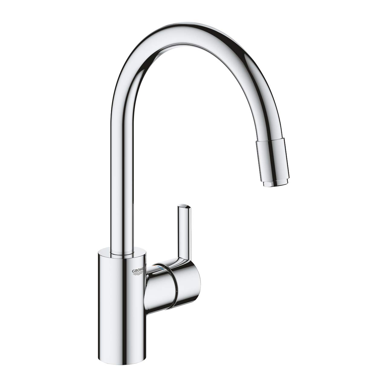 GROHE Feel 32671002 bateria zlewozmywakowa z wyciąganą wylewką (zintegrowany zawór zwrotny, montaż jednootworowy, wylewka C), chrom
