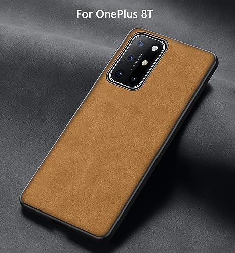 Coque OnePlus 8T 5G TPU daim marron anti-vibration léger - 2