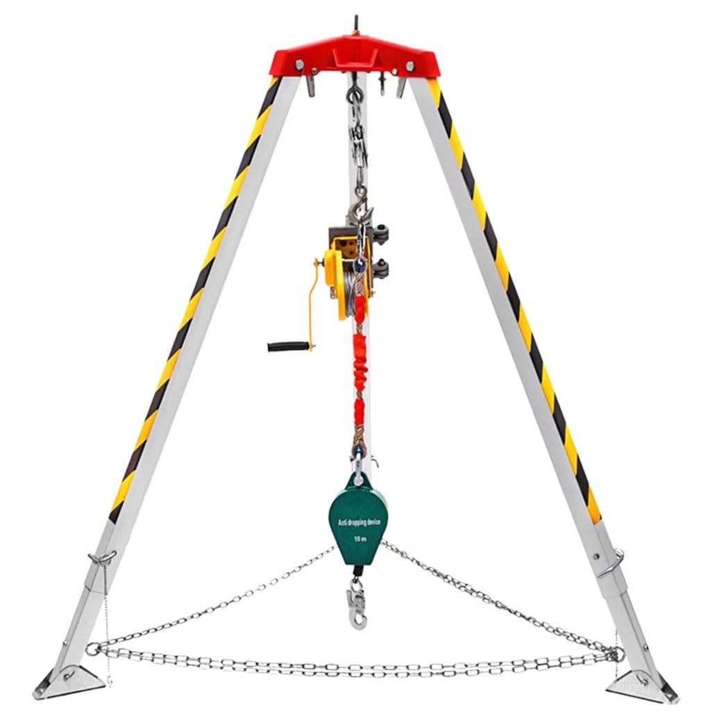Kit treppiede for Soccorso Stradale, for in spazi confinati for Pulizia di Pozzi Profondi/fognature/Riparazione Tubi