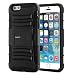 iPhone 6 Case - Exact Apple iPhone 6 4.7 Case [SideARM Series] - Rugged Holster Case with Kickstand for Apple iPhone 6 (4.7-inch) Black/Black
