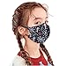 Produktbild Lialbert 1/5 Stück Kinder Mundschutz Multifunktionstuch 3D Weihnachten Druck Maske Animal Print Atmungsaktive Baumwolle Stoffmaske Waschbar Mund-Nasenschutz Tiermotiv Bandana Halstuch Jungen Mädchen