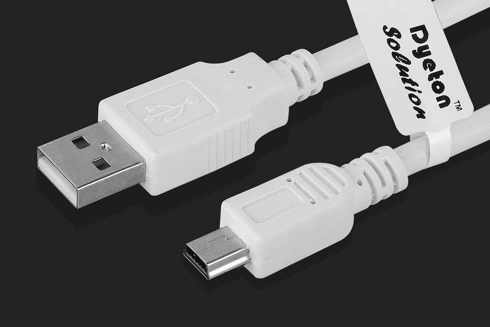 Dyeton USB 0.5 A to Mini 5 pin B Cable for External HDDS|Camera|Card Readers (100cm- 0.5M)-White (B08X2KZLF7) Amazon Price History, Amazon Price Tracker