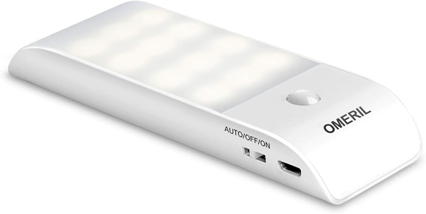 luce a led senza fili per armadio