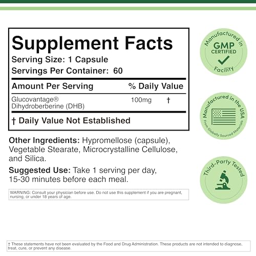 Double Wood Supplements Dihydroberberine Supplement
