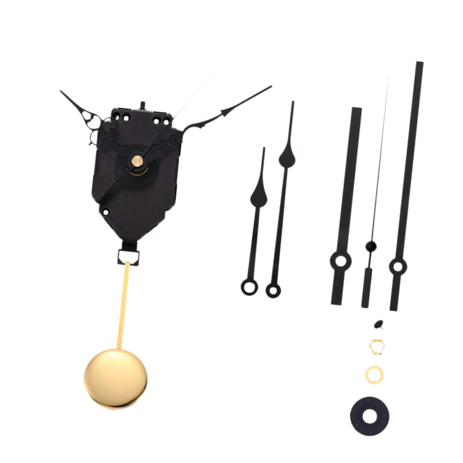 5 set di orologi a pendolo al quarzo per riparazione fai da te parte montaggio a parete con 2 paia di lancette stile A