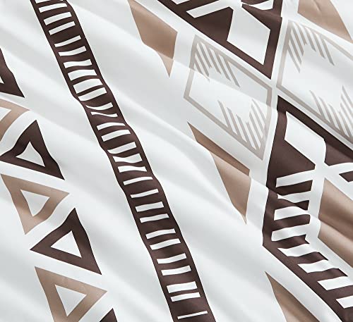 Geniospin King Size Comforter Set- 7 Pieces Boho Bed in a Bag, Western Bedding Set for All Seasons, Reversible Aztec Bedding, Lightweight Comforter Bed Set with Sheets, Pillowcases & Shams - Image 9