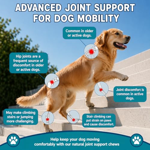 Bailey & Buddies Hip and Joint Supplement for Dogs, 120 Soft Chews with Glucosamine, Chondroitin, MSM and Green-Lipped Mussel, Joint Support for Senior Dogs and All Breeds - Chicken Flavor - Image 3