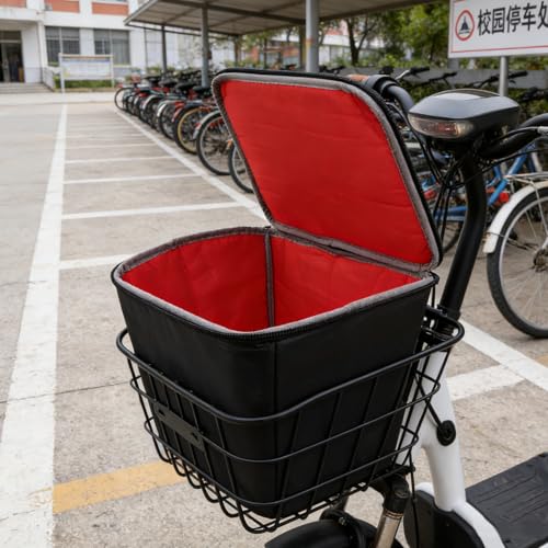 Revestimiento de PU y esponja Ciieeo para cesta de bicicleta 6