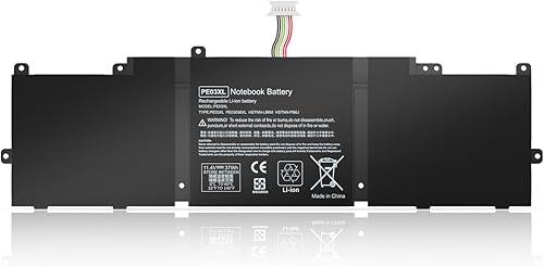 HSTNN-PB6J PE03XL PE03 - Batería de repuesto para laptop compatible con HP Chromebook 11 G3 G4, G4 X2 210 G1Series HSTNN-LB4P HSTNN-PB6J TPN-C109