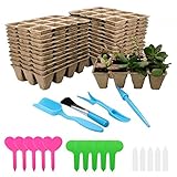 Etiquetas para plantas: Con estas etiquetas para jardín puedes marcar diferentes nombres, fecha de siembra, variedad e instrucciones. Este kit de herramientas de jardín es un regalo ideal para los amantes del jardín. Haz tu vida más fácil y cuida mejor las plantas.