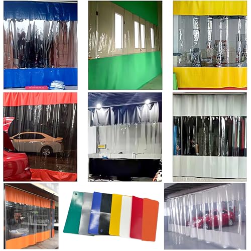 Lona exterior 100% impermeable con ojales y panel transparente de 2,2x3m 5