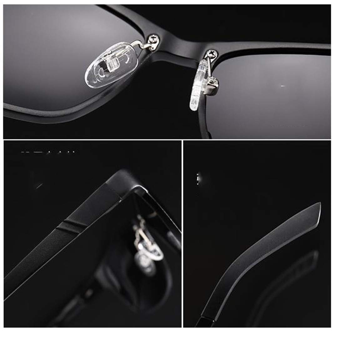 Gafas de Sol para Hombre, polarizadas, uv400, Personalidad, Espejo, Gafas de Sol, para Correr, Pescar, Andar en Bicicleta, Conducir, Esquiar, Golf