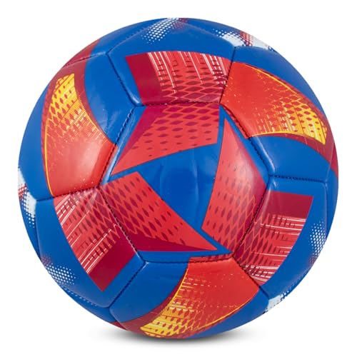 Hy-Pro Balón de fútbol Oficialmente Licenciado del FC Barcelona - Tamaño 3, diseño en Espiral, mercancía del Barça, Entrenamiento, Coleccionable para niños y Adultos - imagen 6