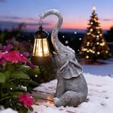 Goodeco Elephant Statue for Garden Decor with Gift...