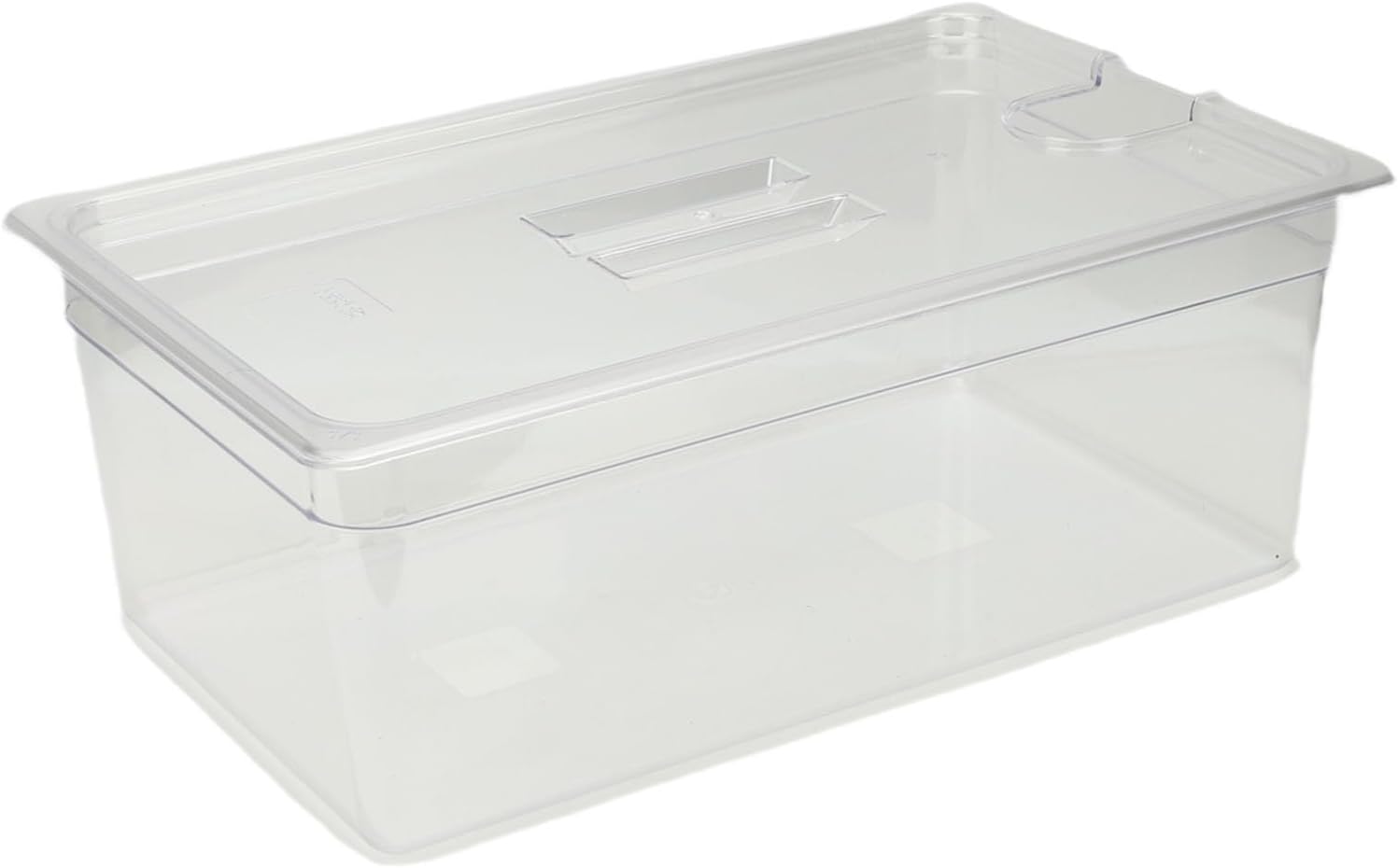 Zerodis Slow Cooker Insert Slow Cooker Container Sous Vide Container for Virtually All Immersion Circulators Cookers Crystal Clear Transparent Accessories Kit Kitchen Tools