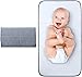 Lekebaby Portable Matelas à Langer de Voyage pour Bébé, Tapis a Langer Portable, Gris