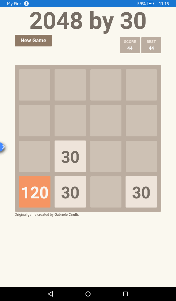 2048 by 30 - App on Amazon Appstore