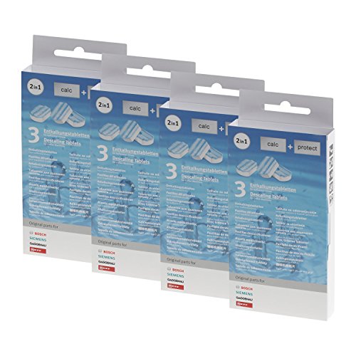 Preisvergleich Produktbild 4x 3 BOSCH SIEMENS Entkalkungstabletten (00311819)