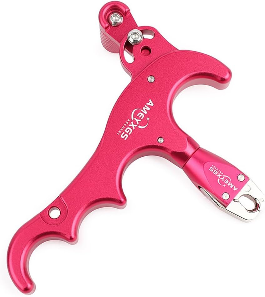 Archery Release 360° Archery Bow Release Aid Rotatable Thumb Release for Compound Bow Hunting Shooting Accessories