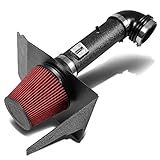 Black Coated Aluminum Air Intake System V6 for Chevy Camaro 3.6L V6 Engine 10-11