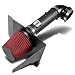 Black Coated Aluminum Air Intake System V6 for Chevy Camaro 3.6L V6 Engine 10-11