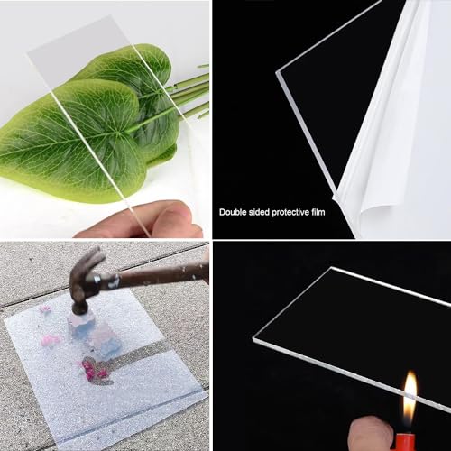 Feuille de Plastique Polycarbonate pour Verrière Extérieure et Support de Plantes