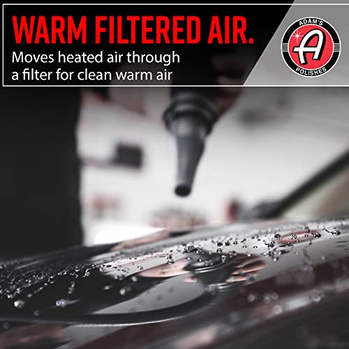 Adam's Polishes Air Cannon Jr. - High Powered Filtered Car Wash Blower | Dry Before Car Cleaning, Car Detailing, Car Wax, or Ceramic Coating | Auto Tool Kit Gift Boat RV Motorcycle by Adam's Polishes - Image 5