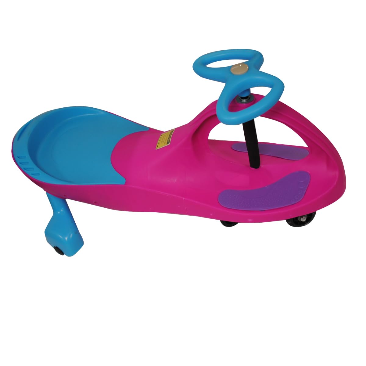 Coaster Car Ride On (Pink + Light Blue)