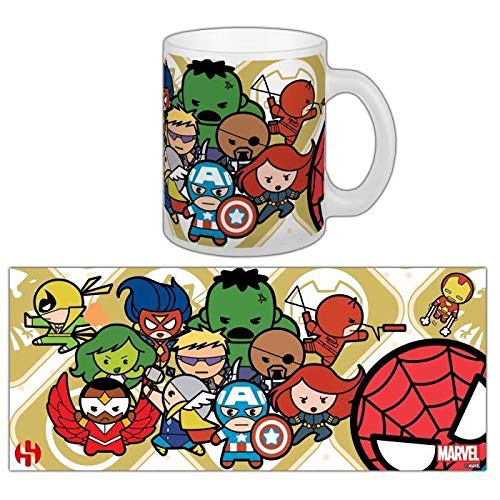 Taza Kawaii Vengadores grupo 1 – Marvel