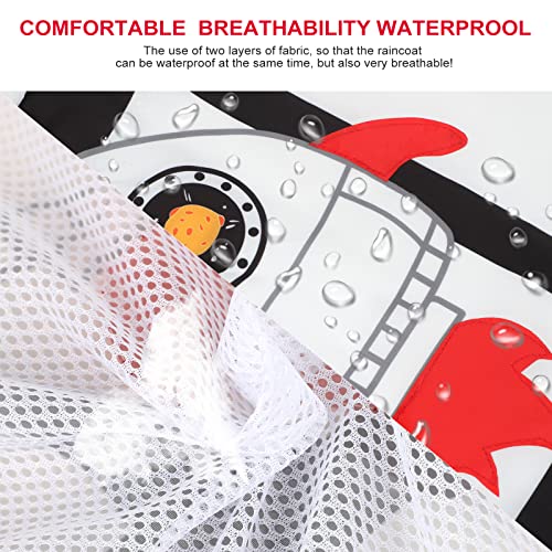 Dog Raincoats With Reflective For Small Dogs Cats-Waterproof, Lightweight, Breathable, Stylish-Space Astronaut Dog Costume With Leash Hole(Size.1) #TOP2