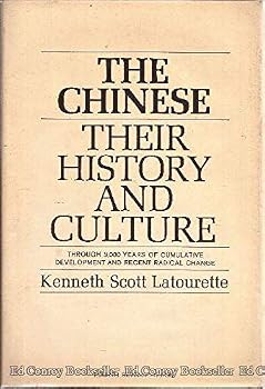Hardcover The Chinese Thier History and Culture *Two Volumes In One* Book