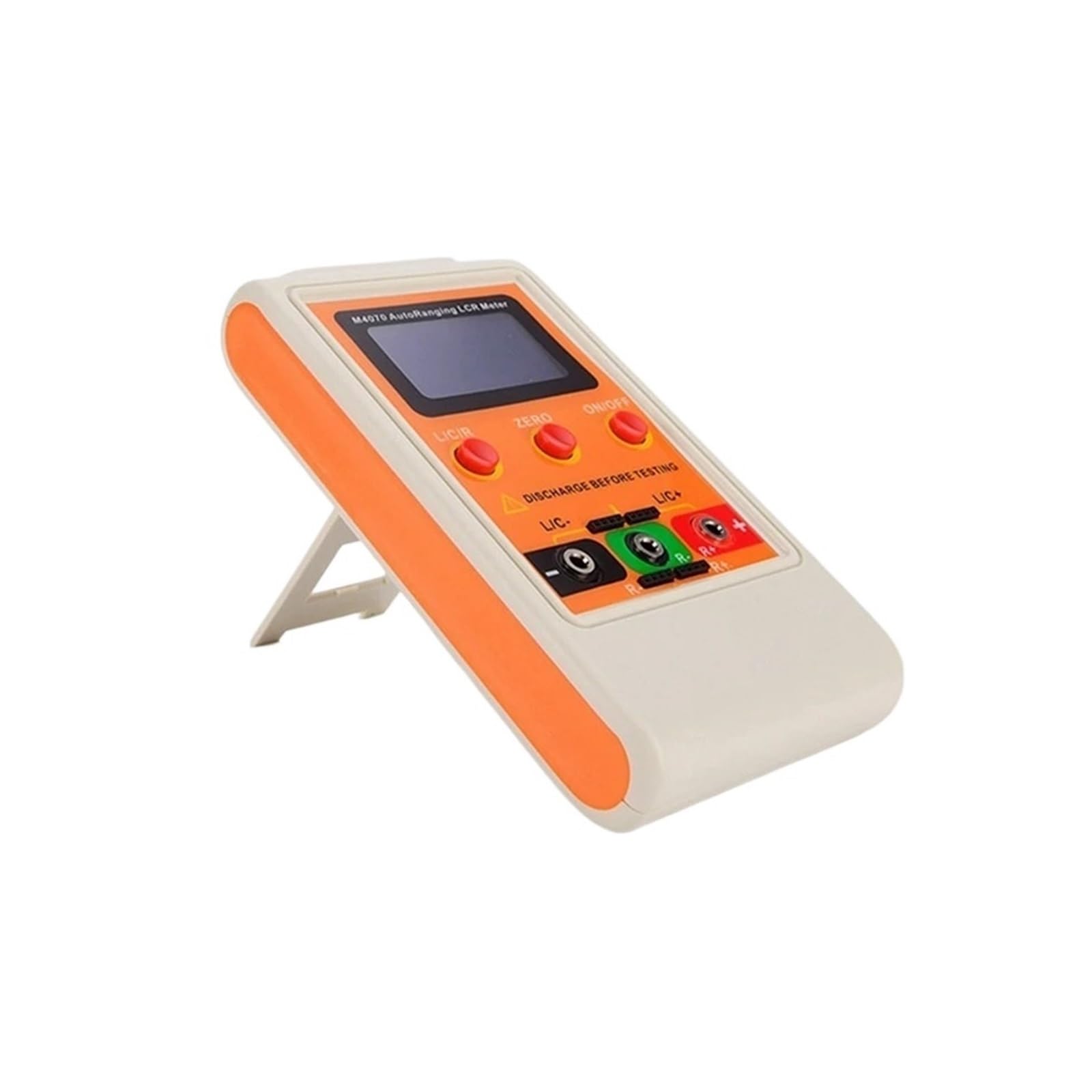 Medidor de Puente LCR de Rango automático, medidor de inductancia de capacitancia Digital Recargable LCD, Rango 100h 100MF 20MR